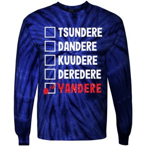 Anime & Manga Notice Me Senpai Yandere Tie-Dye Long Sleeve Shirt