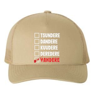 Anime & Manga Notice Me Senpai Yandere Yupoong Adult 5-Panel Trucker Hat