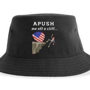 Apush Me Off A Cliff 2024 Ap Exam For Students Funny Sustainable Bucket Hat