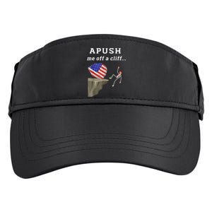 Apush Me Off A Cliff 2024 Ap Exam For Students Funny Adult Drive Performance Visor