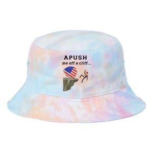 Apush Me Off A Cliff 2024 Ap Exam For Students Funny Tie Dye Newport Bucket Hat