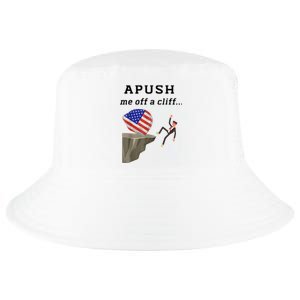 Apush Me Off A Cliff 2024 Ap Exam For Students Funny Cool Comfort Performance Bucket Hat