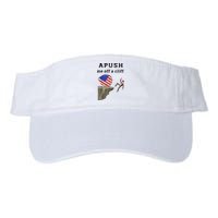 Apush Me Off A Cliff 2024 Ap Exam For Students Funny Valucap Bio-Washed Visor