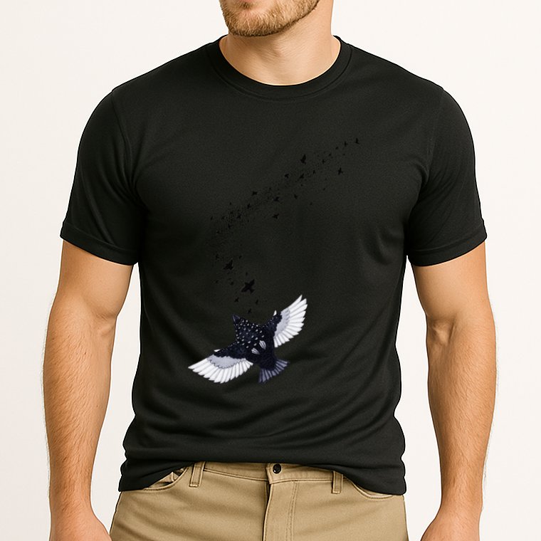 A Murmuration Of Starlings Performance Shirt
