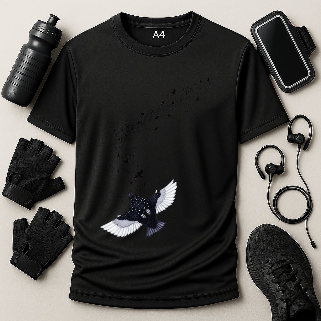 A Murmuration Of Starlings Performance Shirt