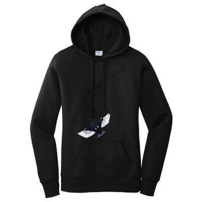 A Murmuration Of Starlings Women's Pullover Hoodie