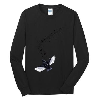 A Murmuration Of Starlings Tall Long Sleeve T-Shirt