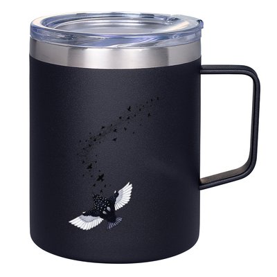 A Murmuration Of Starlings 12oz Stainless Steel Coffee Mug