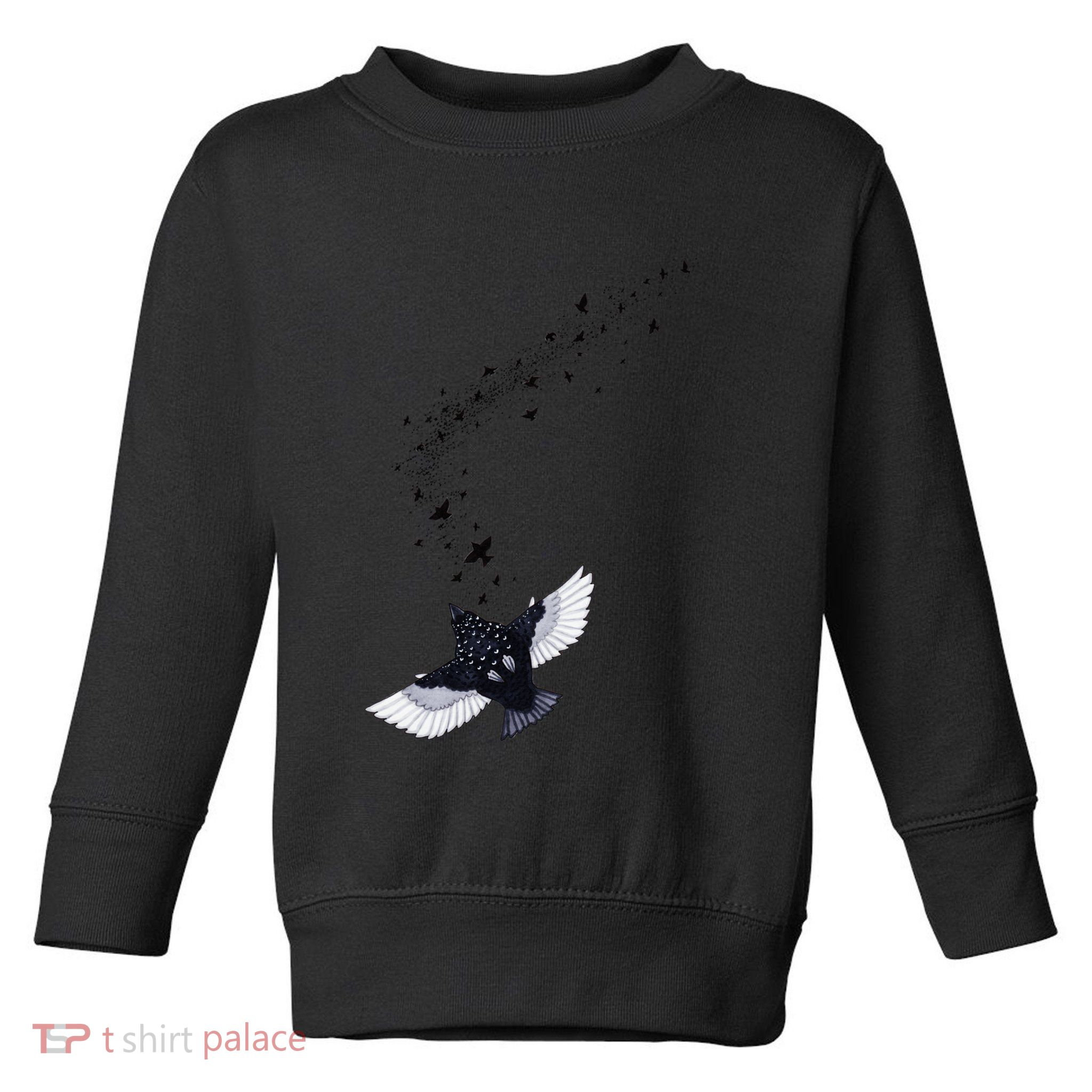 A Murmuration Of Starlings Toddler Sweatshirt