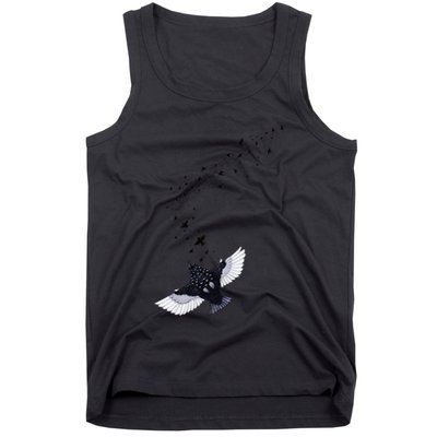 A Murmuration Of Starlings Tank Top