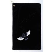 A Murmuration Of Starlings Golf Towel
