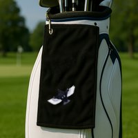 A Murmuration Of Starlings Golf Towel
