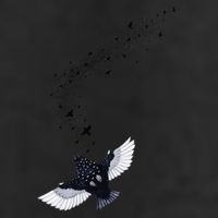 A Murmuration Of Starlings Golf Towel
