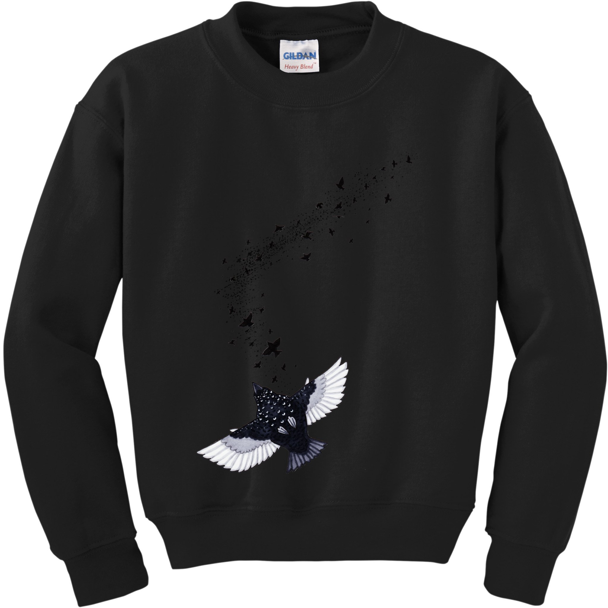A Murmuration Of Starlings Kids Sweatshirt