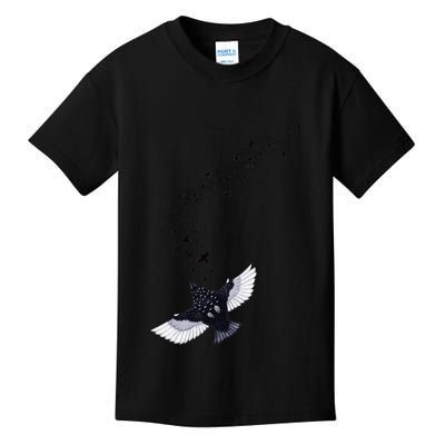 A Murmuration Of Starlings Kids T-Shirt