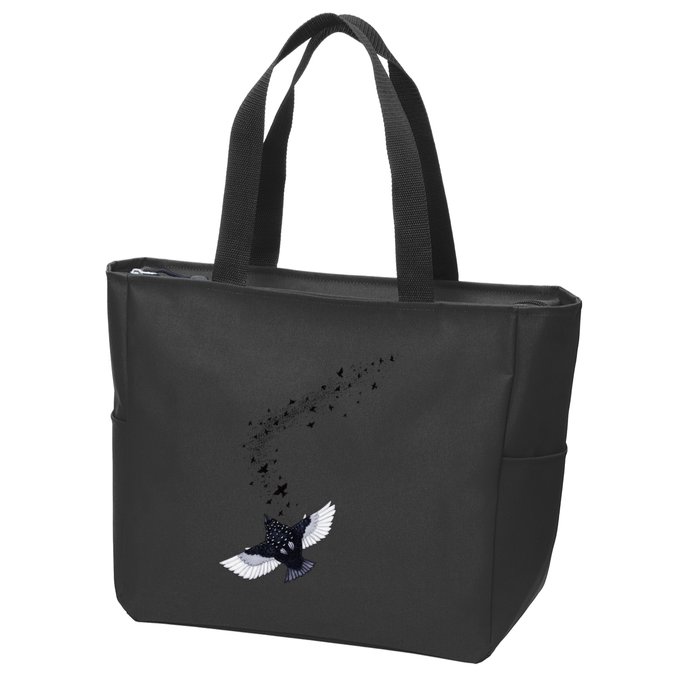 A Murmuration Of Starlings Zip Tote Bag