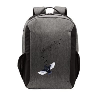 A Murmuration Of Starlings Vector Backpack