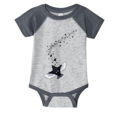 A Murmuration Of Starlings Infant Baby Jersey Bodysuit