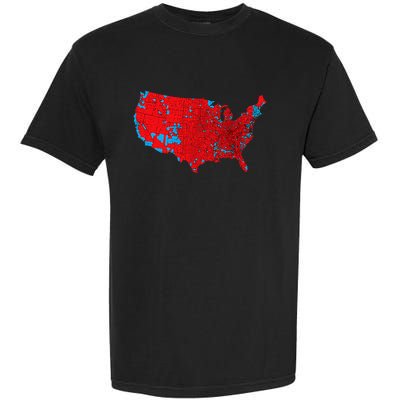 Accurate Map Of 2024 Election Results Garment-Dyed Heavyweight T-Shirt