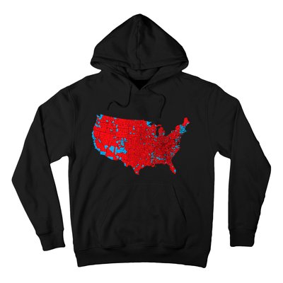 Accurate Map Of 2024 Election Results Hoodie