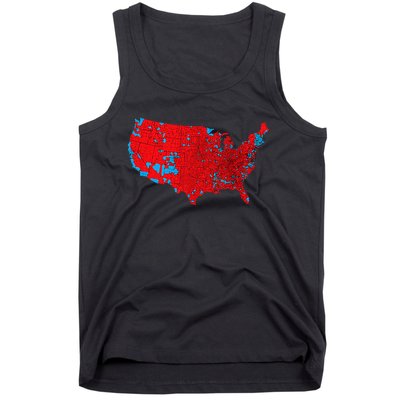 Accurate Map Of 2024 Election Results Tank Top