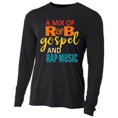 A Mix Of R&B Gospel And Rap Music Cooling Performance Long Sleeve Crew