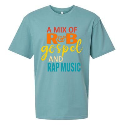 A Mix Of R&B Gospel And Rap Music Sueded Cloud Jersey T-Shirt