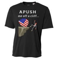 Apush Me Off A Cliff 2024 Ap Exam For Students Cooling Performance Crew T-Shirt