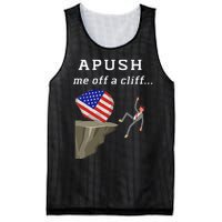 Apush Me Off A Cliff 2024 Ap Exam For Students Mesh Reversible Basketball Jersey Tank