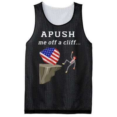 Apush Me Off A Cliff 2024 Ap Exam For Students Mesh Reversible Basketball Jersey Tank