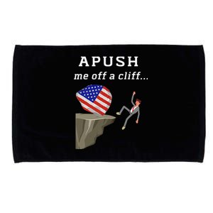 Apush Me Off A Cliff 2024 Ap Exam For Students Microfiber Hand Towel