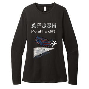 APUSH Me Off A Cliff Funny AP US History Womens CVC Long Sleeve Shirt