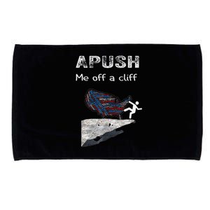 APUSH Me Off A Cliff Funny AP US History Microfiber Hand Towel