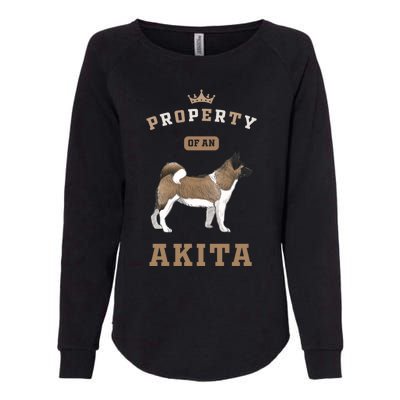 Akita Mom Or Akita Dad For Japanese Akita Or American Akita Meaningful Gift Womens California Wash Sweatshirt