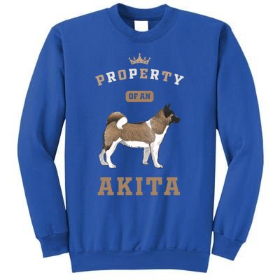 Akita Mom Or Akita Dad For Japanese Akita Or American Akita Meaningful Gift Sweatshirt