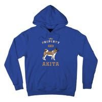 Akita Mom Or Akita Dad For Japanese Akita Or American Akita Meaningful Gift Tall Hoodie