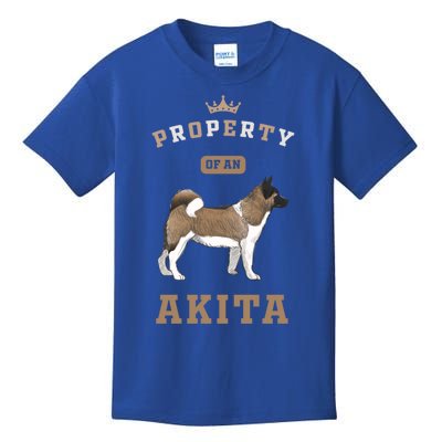 Akita Mom Or Akita Dad For Japanese Akita Or American Akita Meaningful Gift Kids T-Shirt