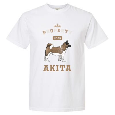 Akita Mom Or Akita Dad For Japanese Akita Or American Akita Meaningful Gift Garment-Dyed Heavyweight T-Shirt