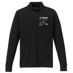 Apush Me Off A Cliff 2024 Ap Exam For Students Performance Long Sleeve Polo