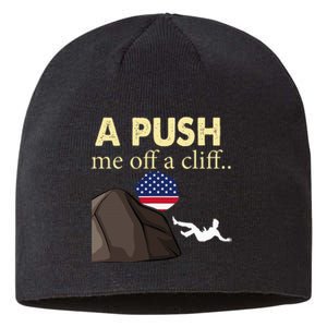 Apush Me Off A Cliff 2024 Ap Exam For Students Sustainable Beanie