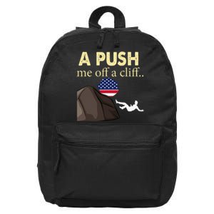 Apush Me Off A Cliff 2024 Ap Exam For Students 16 in Basic Backpack