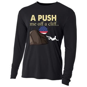 Apush Me Off A Cliff 2024 Ap Exam For Students Cooling Performance Long Sleeve Crew