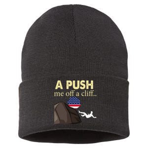 Apush Me Off A Cliff 2024 Ap Exam For Students Sustainable Knit Beanie