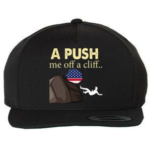 Apush Me Off A Cliff 2024 Ap Exam For Students Wool Snapback Cap