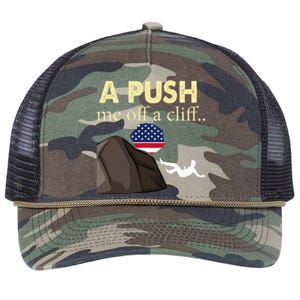 Apush Me Off A Cliff 2024 Ap Exam For Students Retro Rope Trucker Hat Cap