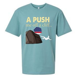 Apush Me Off A Cliff 2024 Ap Exam For Students Sueded Cloud Jersey T-Shirt