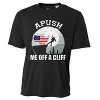 Apush Me Off A Cliff Funny Ap Us History Exam Cooling Performance Crew T-Shirt