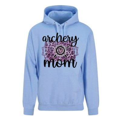 Archery Mom Of An Archer Mama Archery Mother Funny Gift Unisex Surf Hoodie