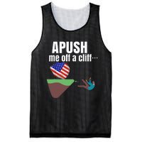 Apush Me Off A Cliff 2024 Funny Ap Exam For Students Mesh Reversible Basketball Jersey Tank