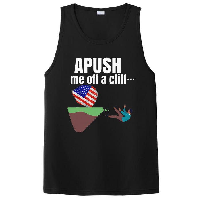 Apush Me Off A Cliff 2024 Funny Ap Exam For Students PosiCharge Competitor Tank